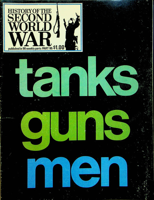 History Second World War WW2 Magazine 1975 Part 95 Tanks Guns Men 1