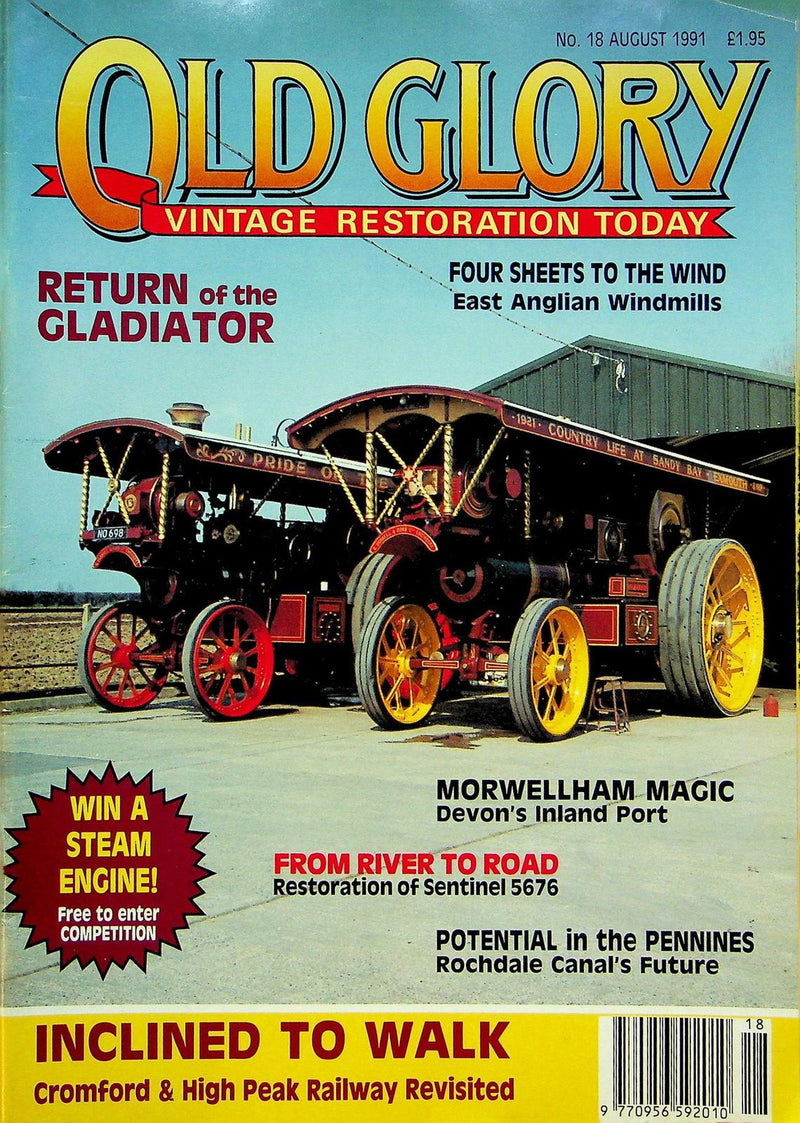 Old Glory Magazine August 1991 # 18 Return of the Gladiator