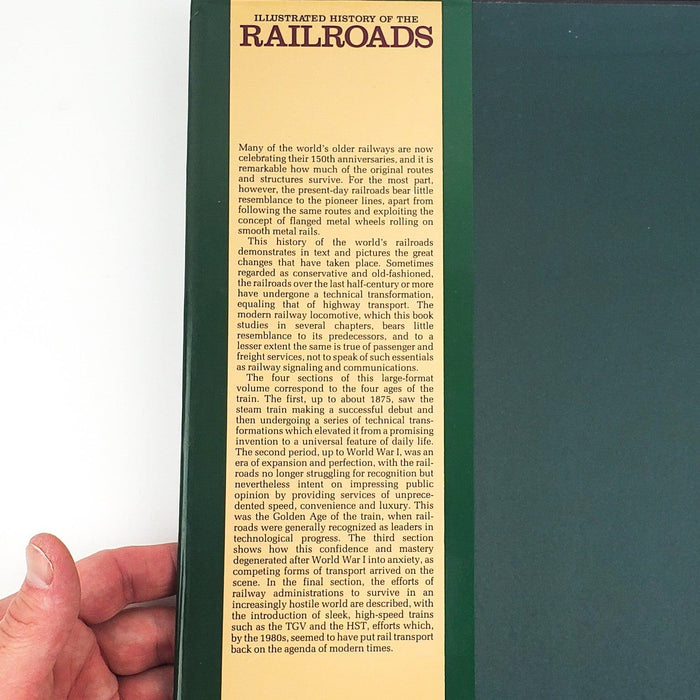 Illustrated History of the Railroads John Westwood 1995 Brompton Books 3