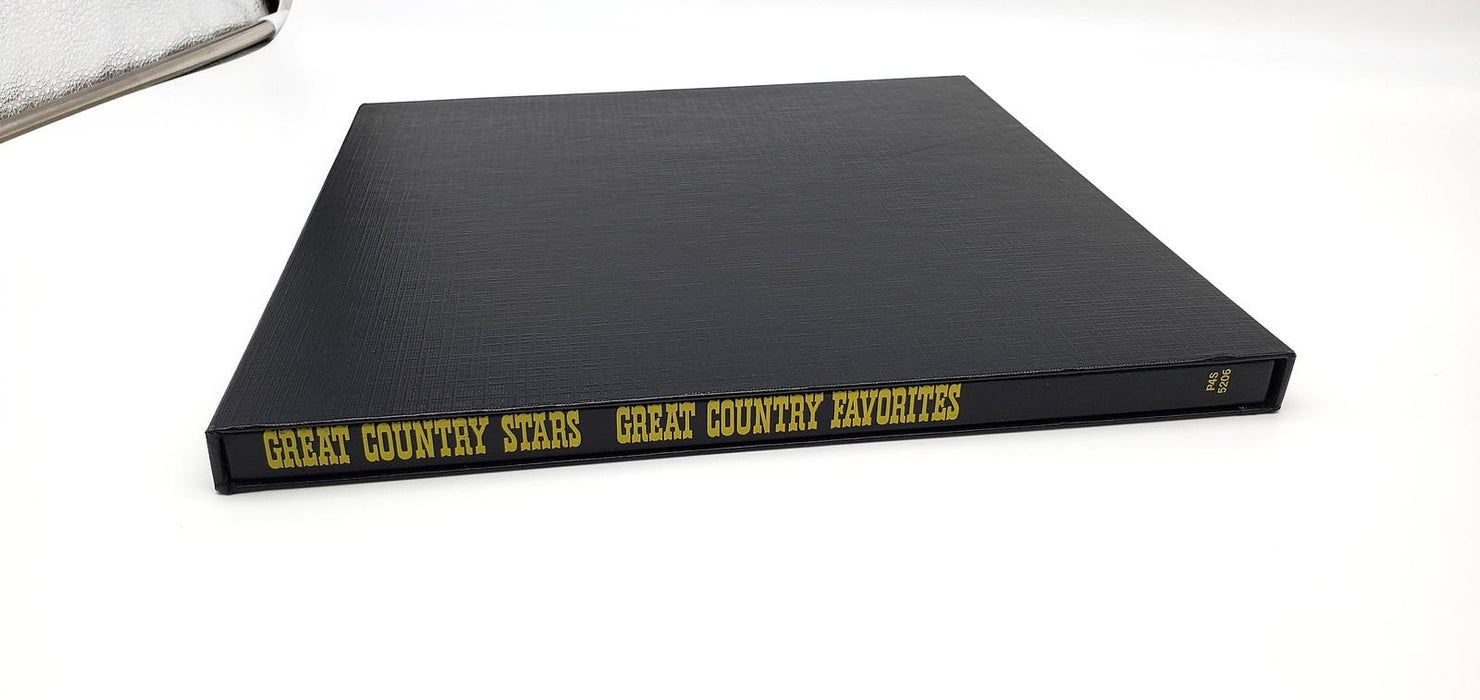 Great Country Stars Great Country Favorites 33 RPM 4LP Record Columbia 1968 3