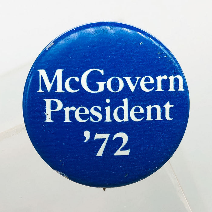 George McGovern For President Button Pin .875" Votes Unlimited Ferndale Campaign