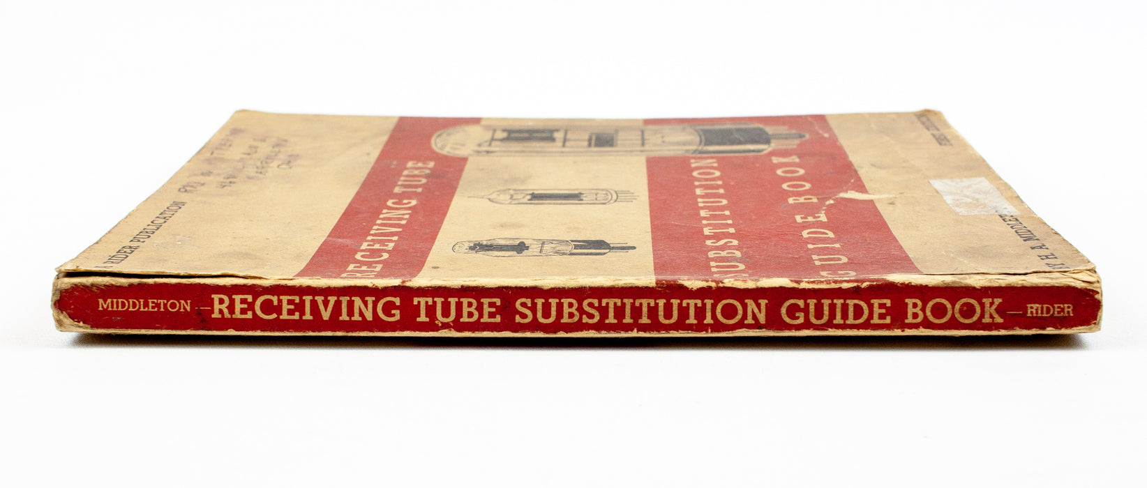 Vintage 1950 TV Receiving Tube Guide Book - H.A. Middleton | 1st Edition