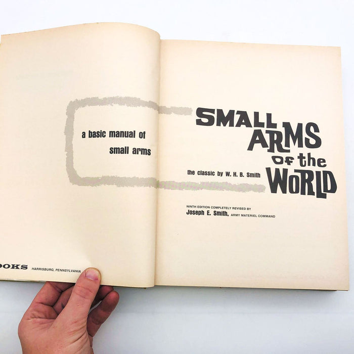 Small Arms Of The World Hardcover Joseph E Smith 1969 Manual Illustrated 7