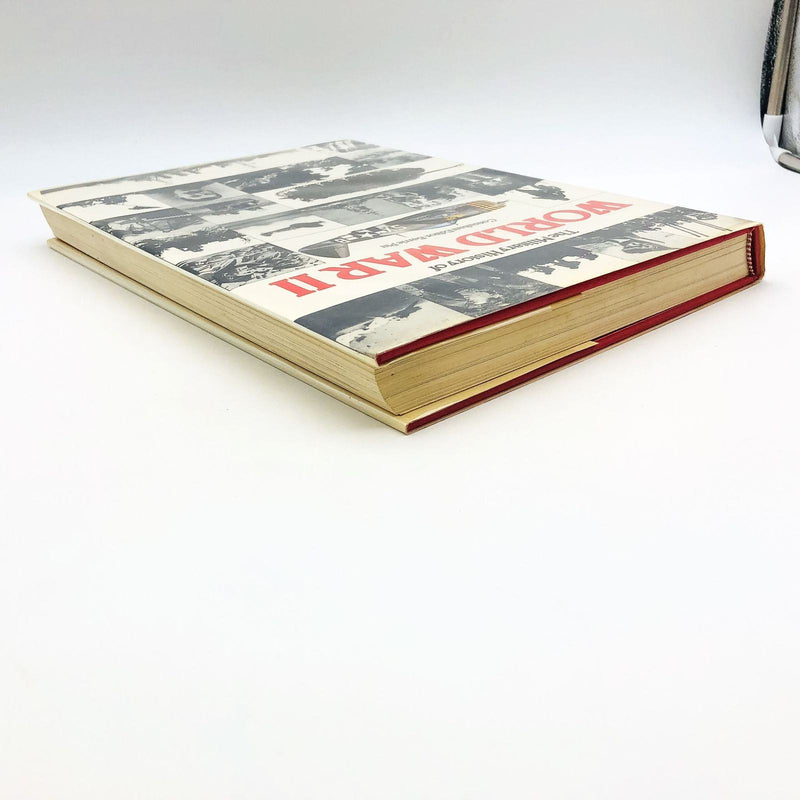 The Military History Of World War 2 Hardcover Barrie Pitt 1988 WW2 Color Maps 9