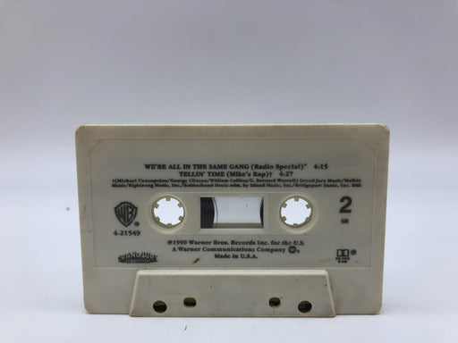 We're All in the Same Gang West Coast Rap All-Stars Cassette Maxi-Single 1990 2