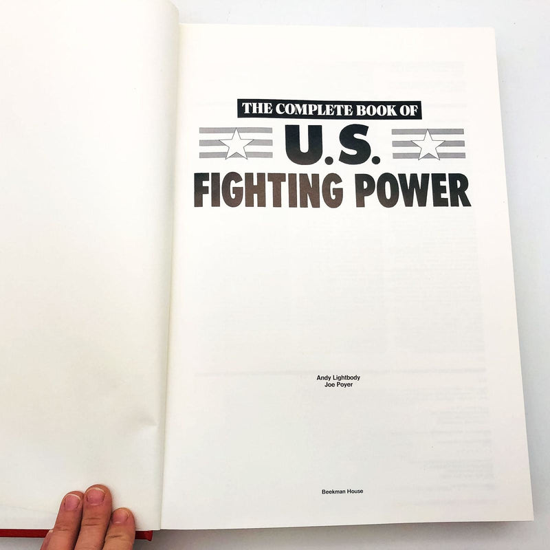 The Complete Book Of US Fighting Power Hardcover Andy Lightbody 1990 1st Edition 6