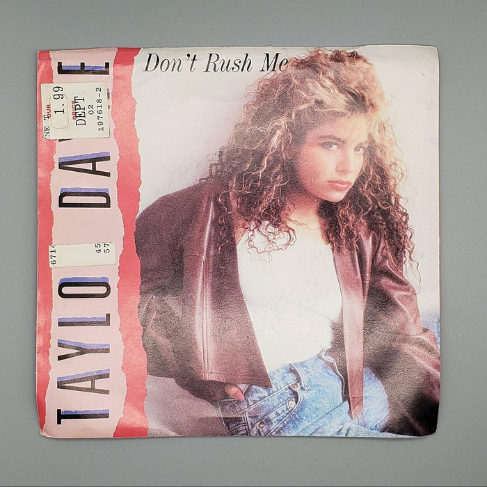 Taylor Dayne Don't Rush Me Single Record Arista 1988 AS1-9722 Copy 2 1