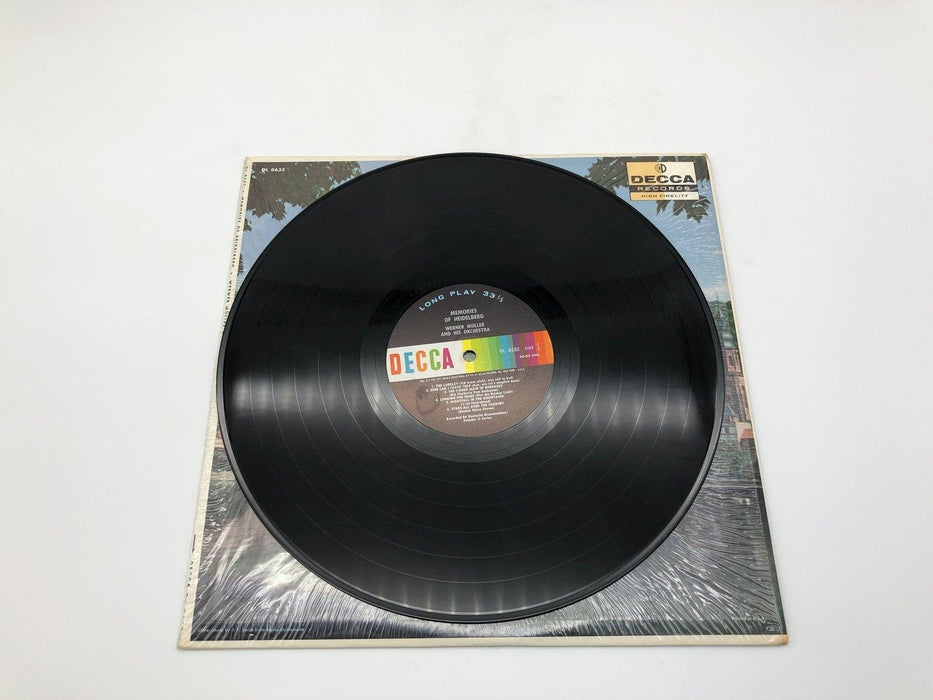 Werner Muller Memories of Heidelberg Record 33 RPM LP DL 8635 Decca 1958 6