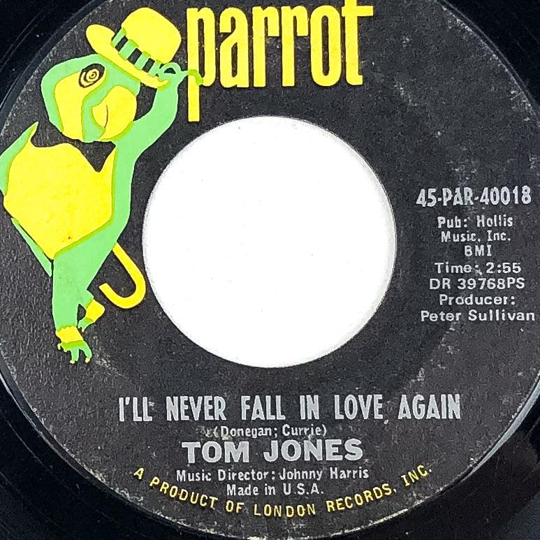 2 45 RPM Once Upon a Time / Green, Green Grass of Home Tom Jones London Rec. 1