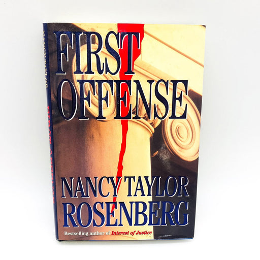 First Offense HC Nancy Taylor Rosenberg 1994 Probation Officer Crime Thriller 1