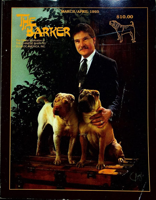 The Barker Magazine Mar April 1993 Shar-Pei Dog Club Chronic Renal Failure News