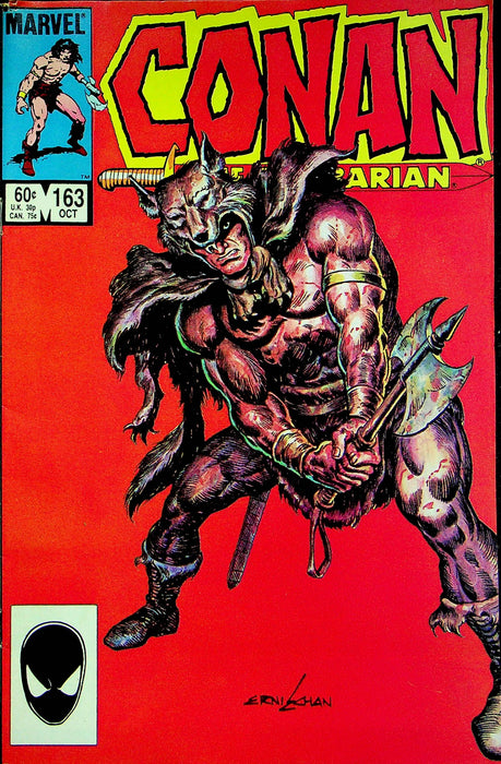 Conan The Barbarian Magazine October 1984 Vol 1 No 163 Cavern Vines of Doom