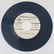 Hylo Brown I Had To Stop My Song Record 45 RPM Single King's International 1977 1