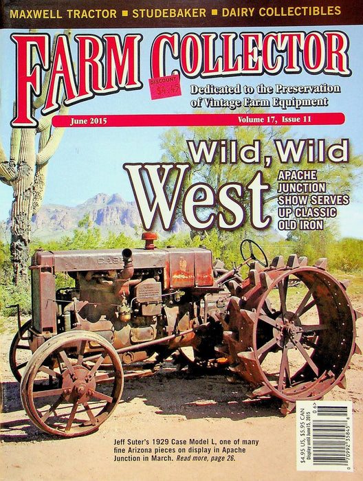 Farm Collector Magazine June 2015 Vol 17 # 11 Maxwel Tractor