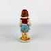Occupied Japan Colonial Victorian Boy w/ Horn & Gold Accents 5 Inches 3