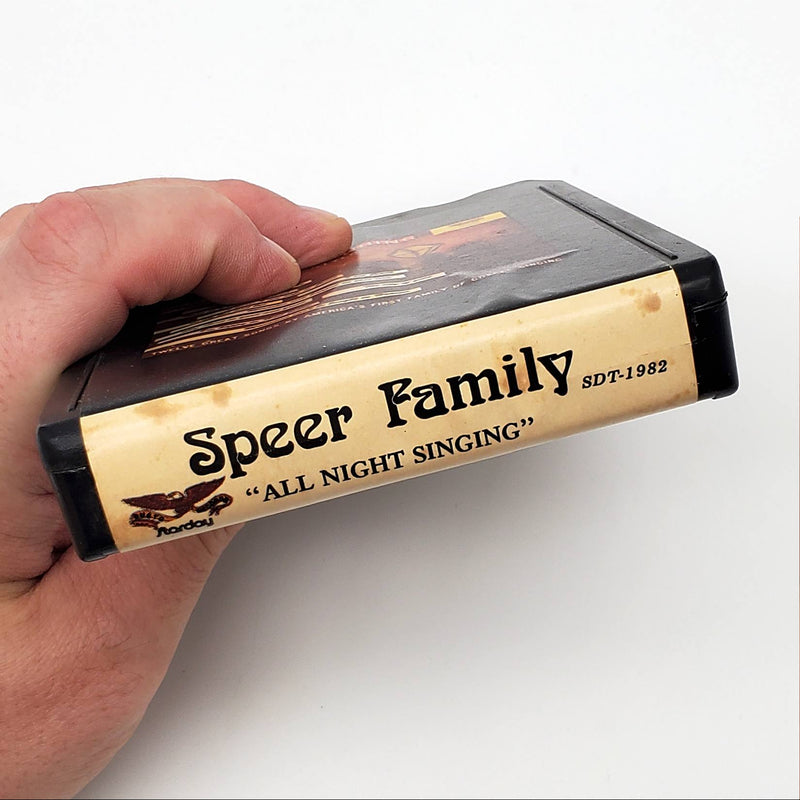 The Speer Family All-Night Singing 8-Track Tape Album Gusto Records 1977