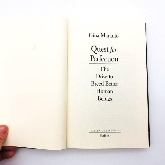 Quest For Perfection Hardcover Gina Maranto 1996 Drive To Breed Better Humans 7