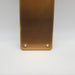 Russwin P11 13-343 Escutcheon Plate Trim Satin Bronze US10 14in x 3.5in NOS 4