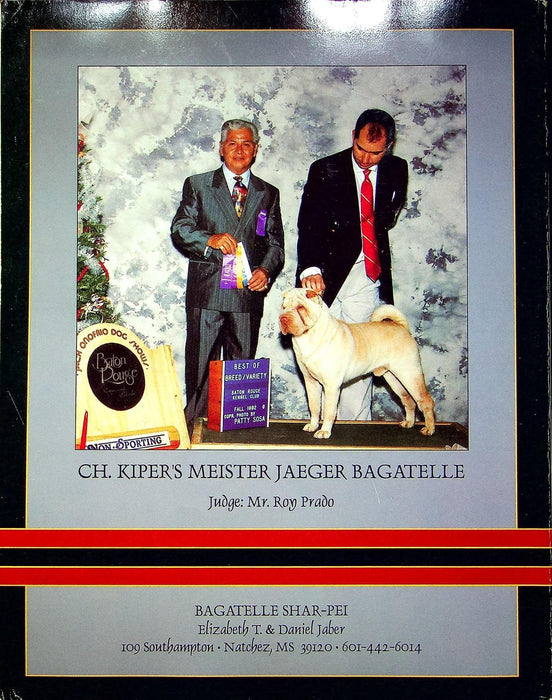 The Barker Magazine Mar April 1993 Shar-Pei Dog Club Chronic Renal Failure News