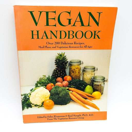 Vegan Handbook Paperback Debra Wasserman 1997 Recipes Cookery Techniques 1