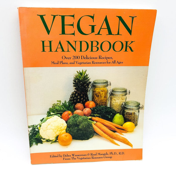 Vegan Handbook Paperback Debra Wasserman 1997 Recipes Cookery Techniques 1