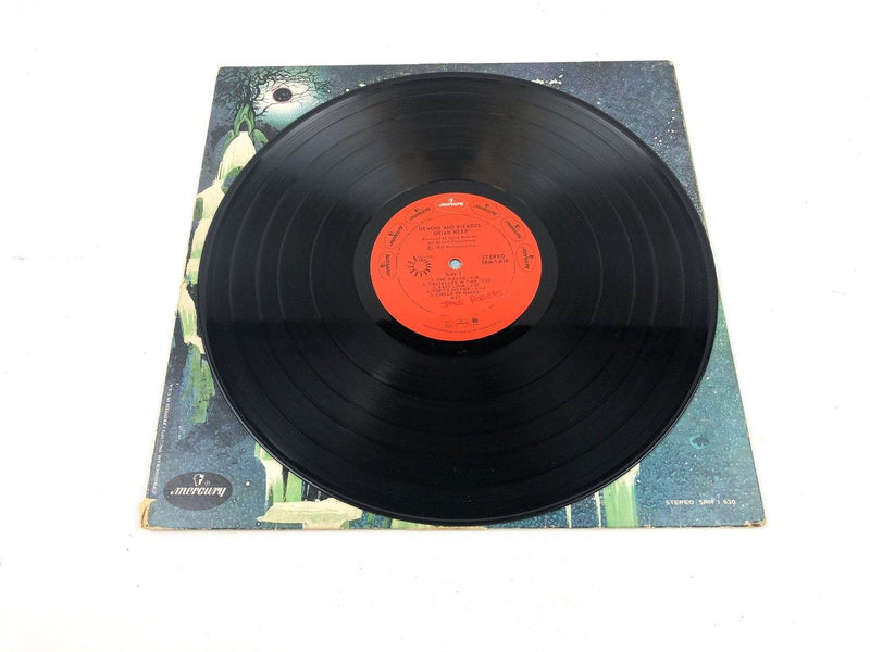 Uriah Heep Demons and Wizards Vinyl Record SRM-1-630 Mercury 1972 Gatefold 11