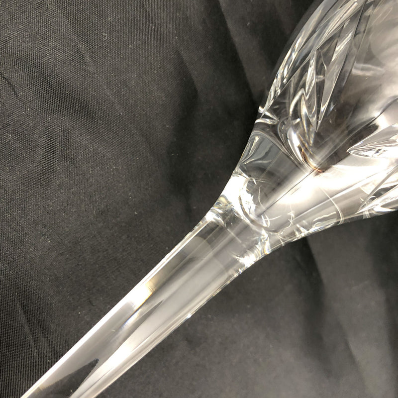 1ct Waterford Crystal Wine Glass John Rocha 9" Signed Signature Stemware 100490