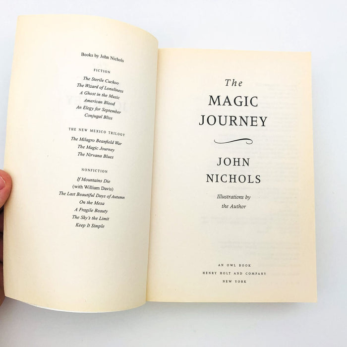 The Magic Journey Paperback John Nichols 2000 New Mexico Great Depression Town 6