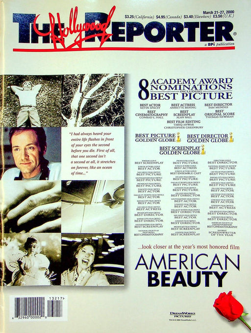 The Hollywood Reporter March 2000 American Beauty, Erin Brockovich 1