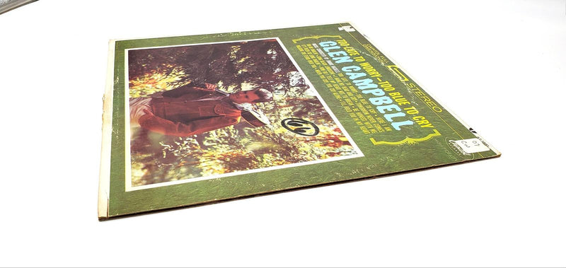 Glen Campbell Too Late To Worry-Too Blue To Cry 33 RPM LP Record 1968 ST 1881 4