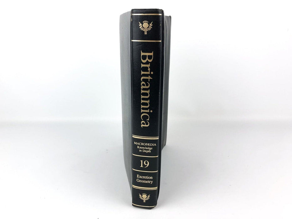 Britannica Macropaedia Knowledge in Depth Volume 19 Ed. 15 Excretion Geometry 2