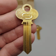 5x Corbin BX1-67A2 Key Blanks 67A2 Keyway Brass 6 Pin NOS 1