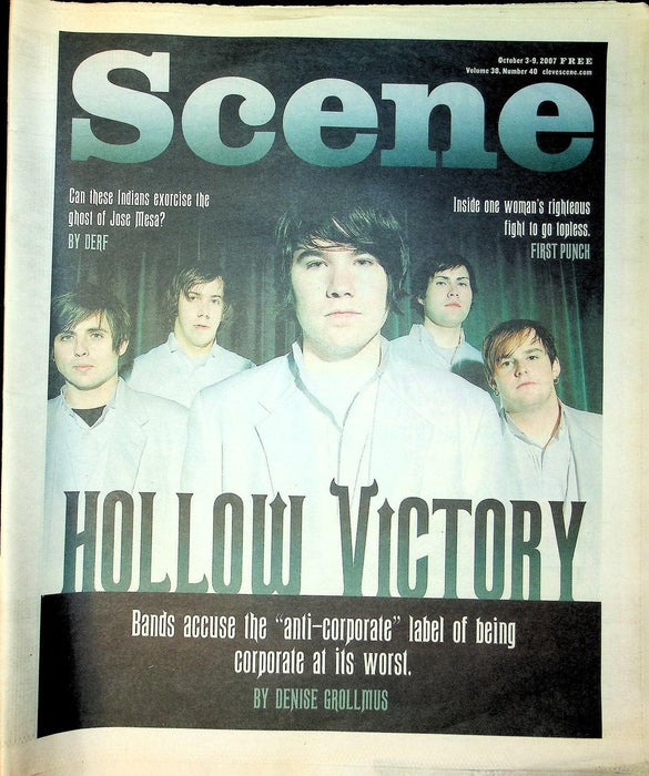 Cleveland Scene Magazine October 2007 No 40 Graham Nash Rock Interview Van Halen 1