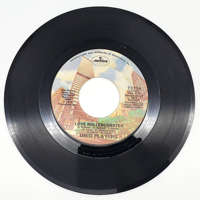 Ohio Players Love Rollercoaster / It's All Over 45 Single Record Mercury 1975 1
