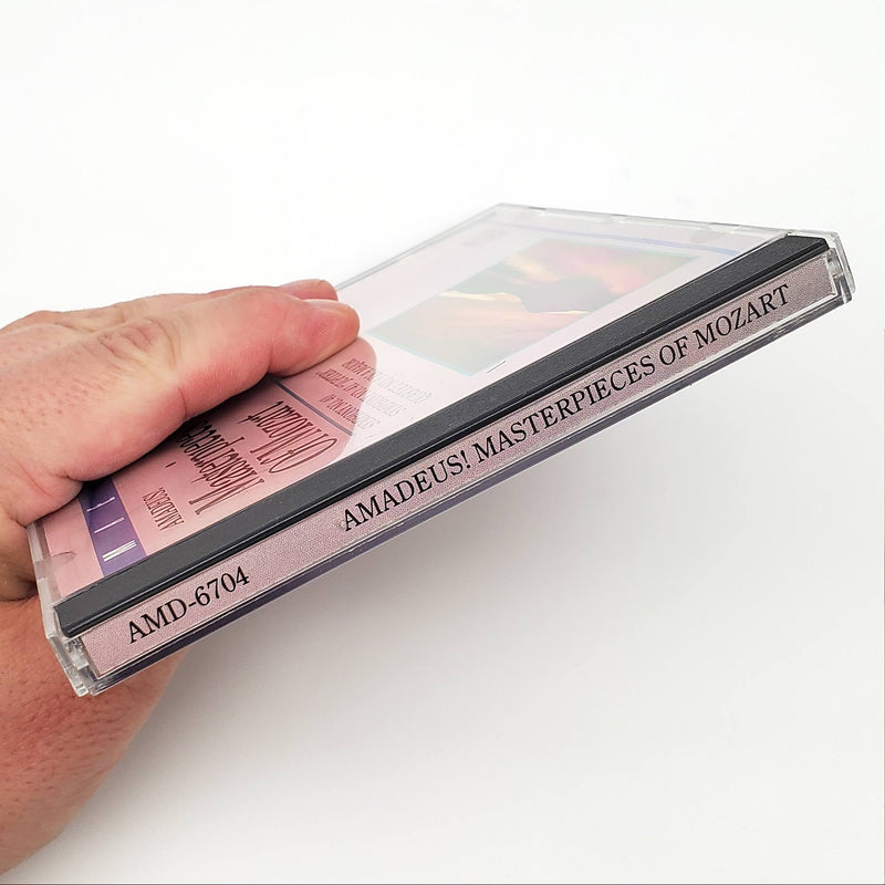 Mozart Amadeus Masterpieces Album CD Maestro Music 1989 3