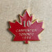 United Brotherhood of Carpenter's Lapel Pin Toronto Canada 1986 Red Leaf 2