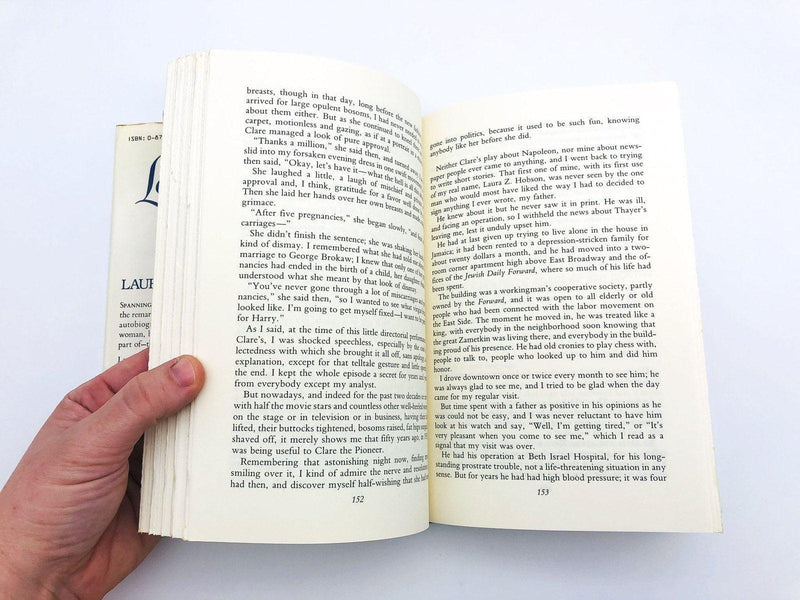 Laura Z A Life Hardcover Laura Z Hobson 1983 Jewish Author Promotion Writer Cpy2 9