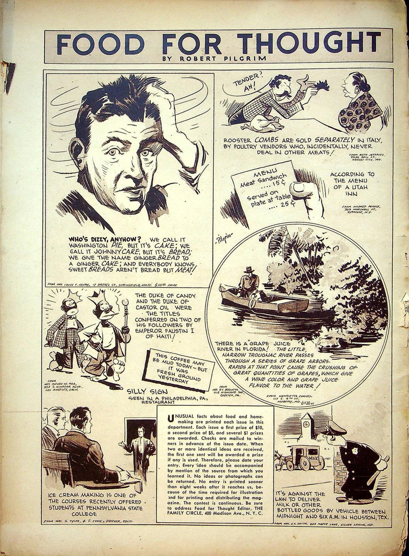 The Family Circle Magazine July 1937 Vol 11 No 2 Claudette Colbert, Vintage Ads 3