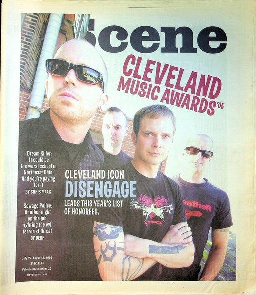 Cleveland Scene Magazine July 2005 No 30 Canadian Esthero Chat Disengage Cover 1