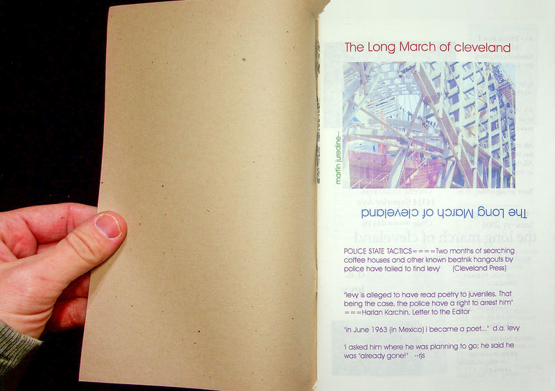 The Long March Of Cleveland Zine Martin Juredine 3rd Printing 2004 Bree DIY Man