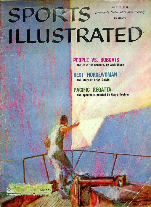 Sports Illustrated Magazine July 25 1960 Vol 13 #4 Trish Galvin, Freddie Trueman