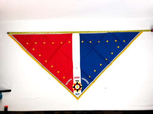 Vintage Boy Scouts of America Neckerchief National Jamboree 1977 MINT 2