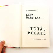 Total Recall Hardcover Sara Paretsky 2001 1st Edition WW2 Present Day Justice 7