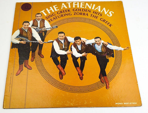 The Athenians Featuring Zorba The Greek Sing Greek Golden Hits 33 RPM LP Record 1