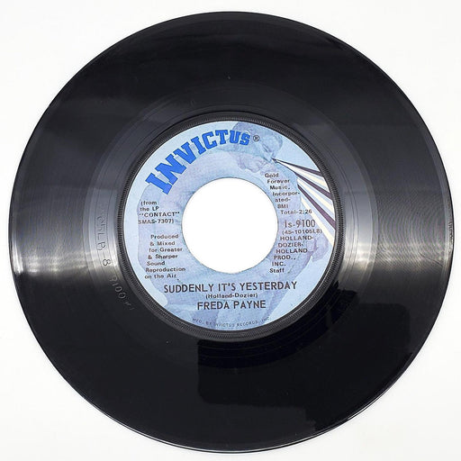 Freda Payne You Brought The Joy 45 RPM Single Record Invictus 1971 2