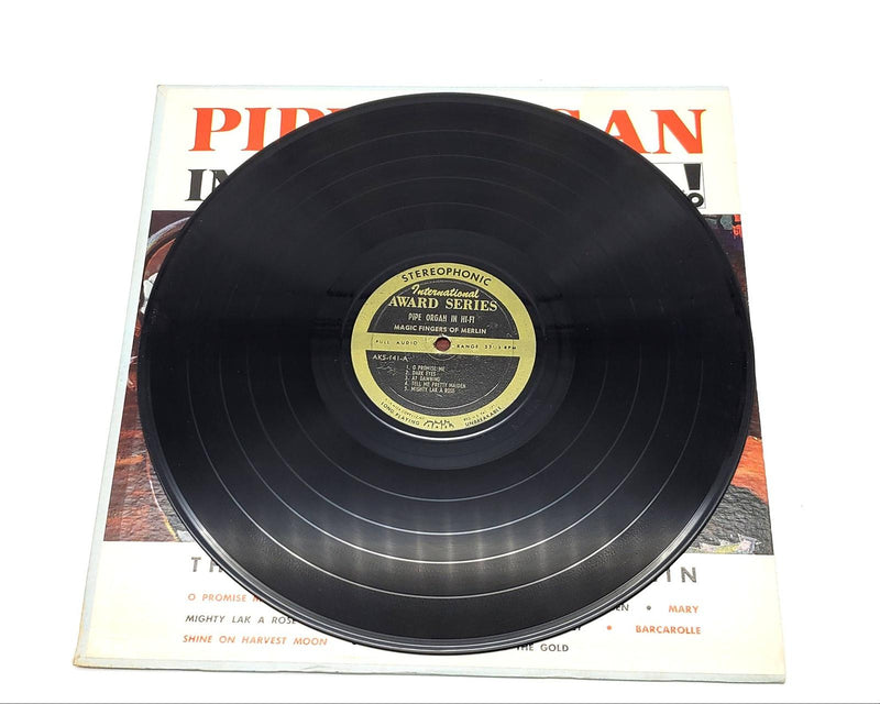 The Magic Fingers Of Merlin Pipe Organ In Hi-Fi 33 RPM LP Record Bravo! Records 5
