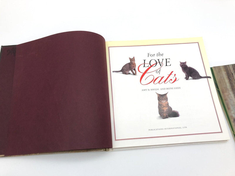 For the Love of Cats Amy D. Shojai 1995 PLUS 2 Bonus Cat Books 7