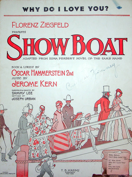 Sheet Music Why Do I Love You Show Boat Musical Oscar Hammerstein 2nd 1927 1