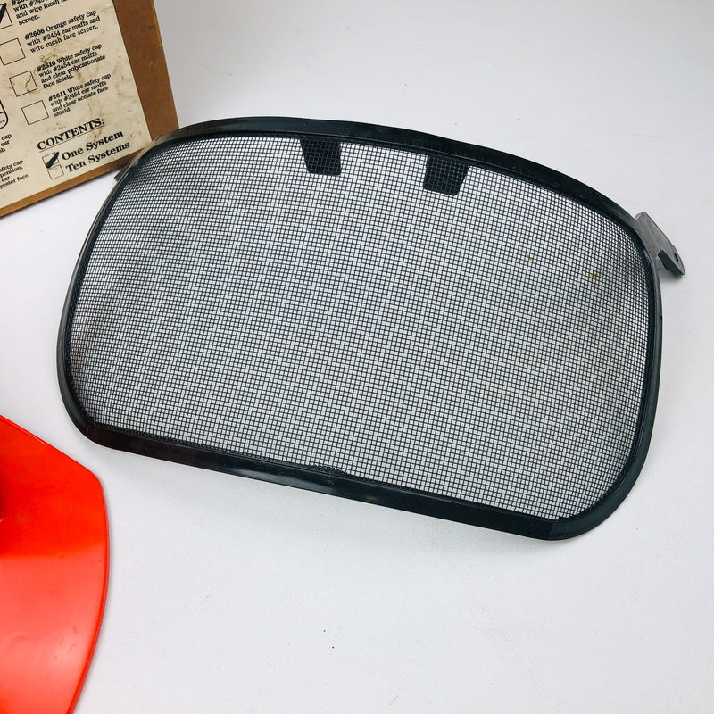 Bilsom Safety Cap Hard Hat Face Shield Pro System Bullard 5100-Noble Missing