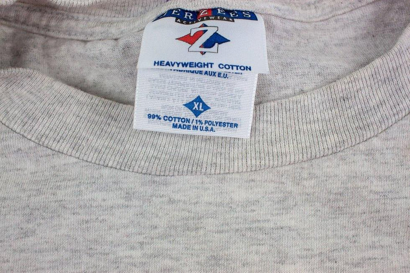 Vintage Sporting Goods Store Tshirt Mens XL Heather Gray Jim Mayer Cleveland OH 4